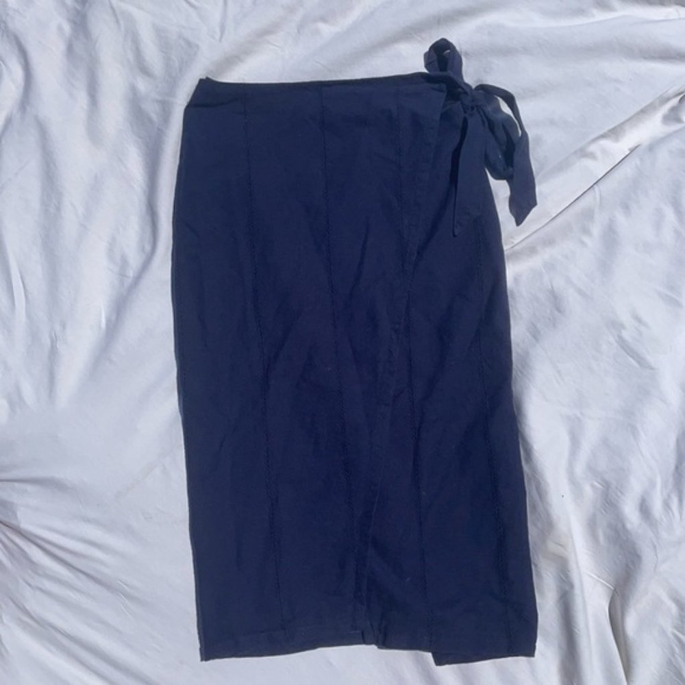 Abercrombie & Fitch Matching Wrap Midi Skirt Set - image 3